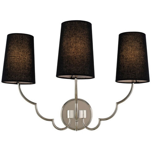 Sophia Wall Sconce Wall Light in Polished Nickel