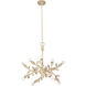 Branche 12 Light 26.5 inch Warm Ivory Chandelier Ceiling Light