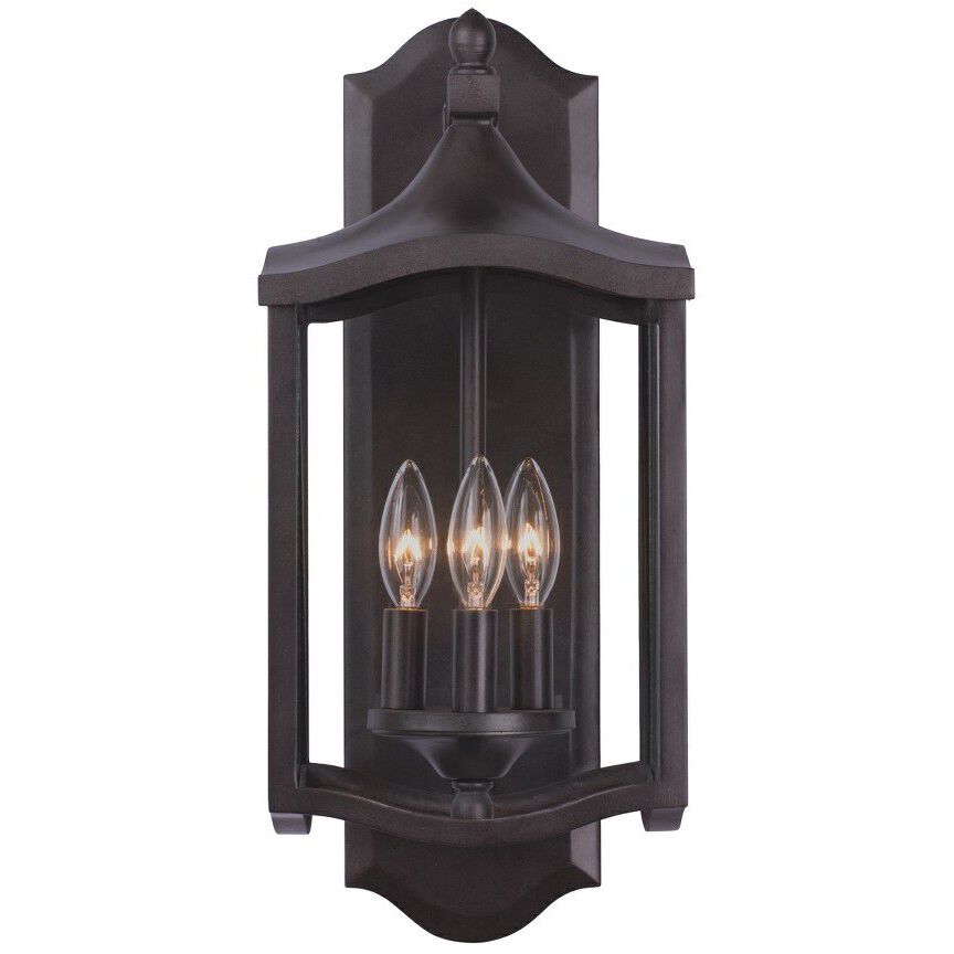Lakewood Outdoor Wall Sconce Wall Light in Aged Iron