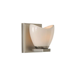 Vero LED 5.5 inch Satin Nickel Bath Vanity Wall Light