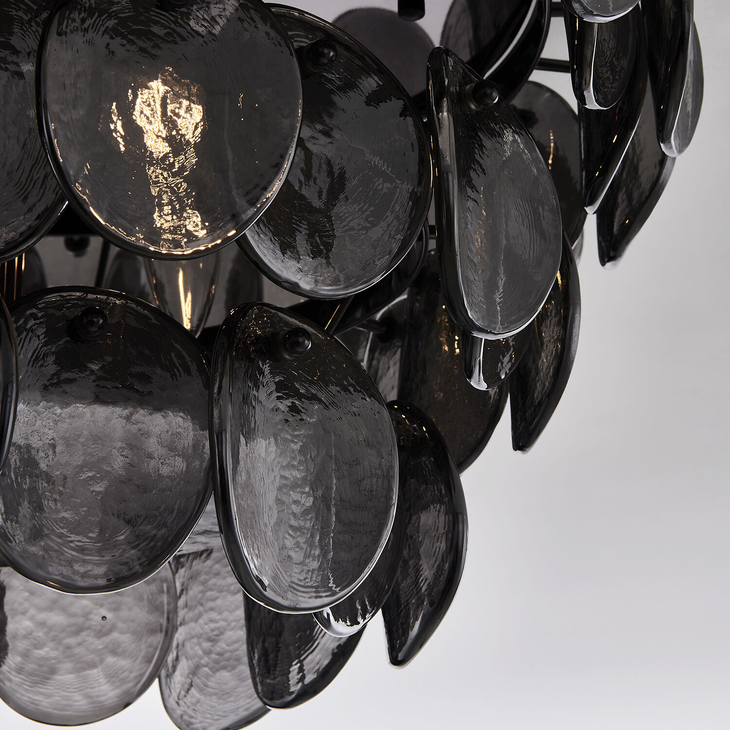 Uroko 4 Light 19.75 inch Black Nickel Flush Mount Ceiling Light