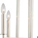 Provence 6 Light 25 inch Polished Nickel Chandelier Ceiling Light