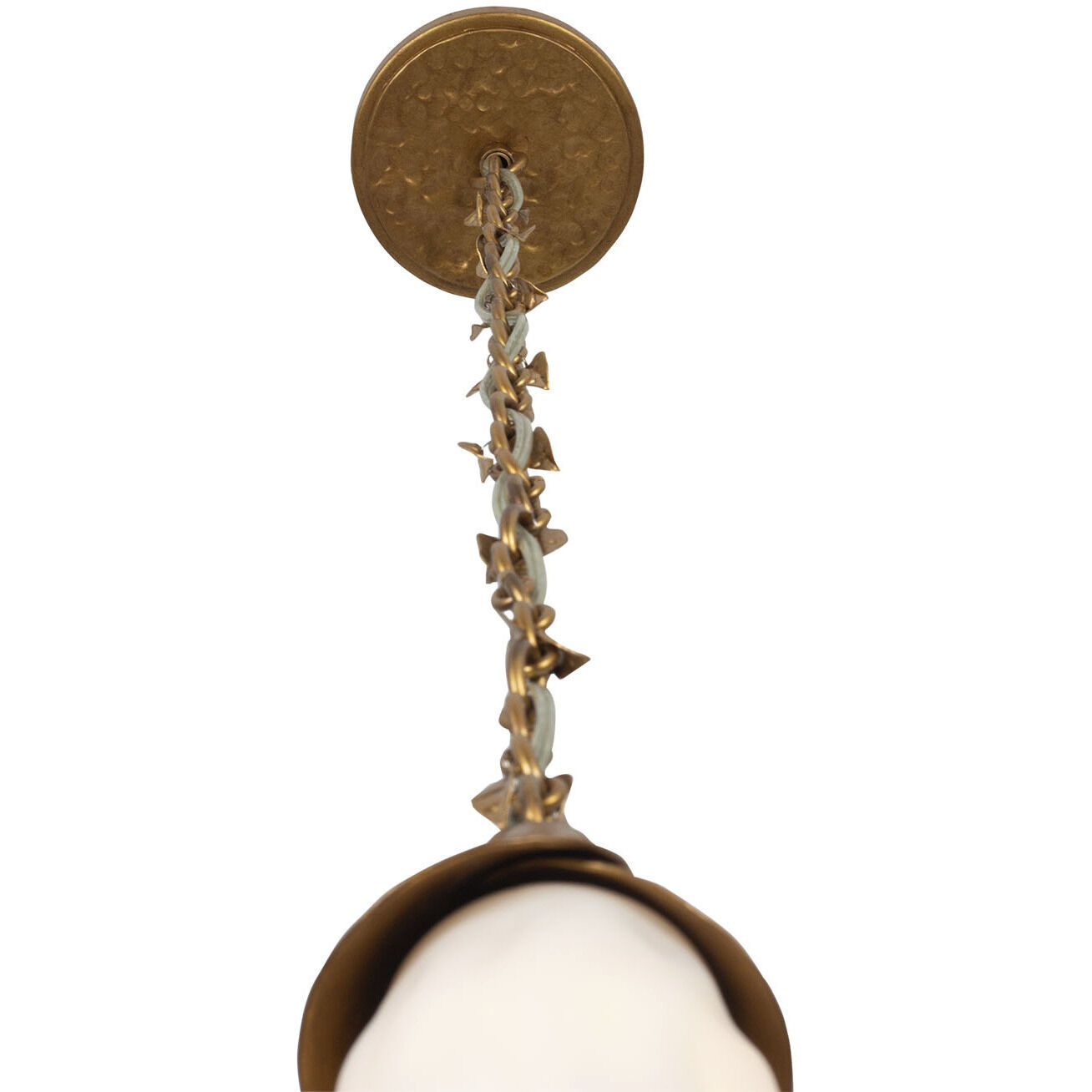 Bougainvillea 1 Light 5 inch Warm Gold Pendant Ceiling Light