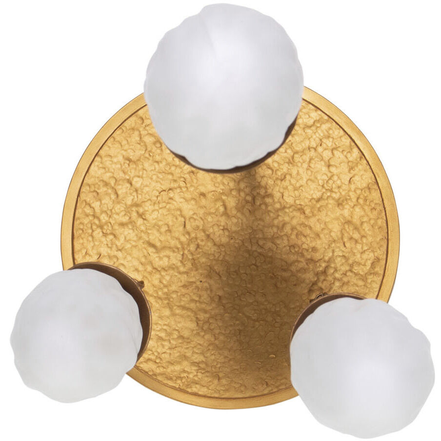 Bougainvillea 3 Light 14 inch Warm Gold Pendant Ceiling Light