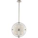 Sussex LED 14 inch Polished Nickel Pendant Chandelier Ceiling Light