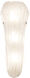 Croydon 3 Light 10 inch Stainless Steel ADA Wall Sconce Wall Light in Sconce glass,  tall Clear Rugiada (CLR)