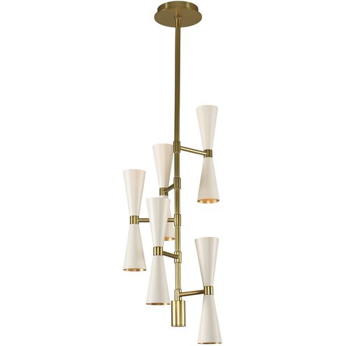 Milo 10 Light 10.00 inch Chandelier