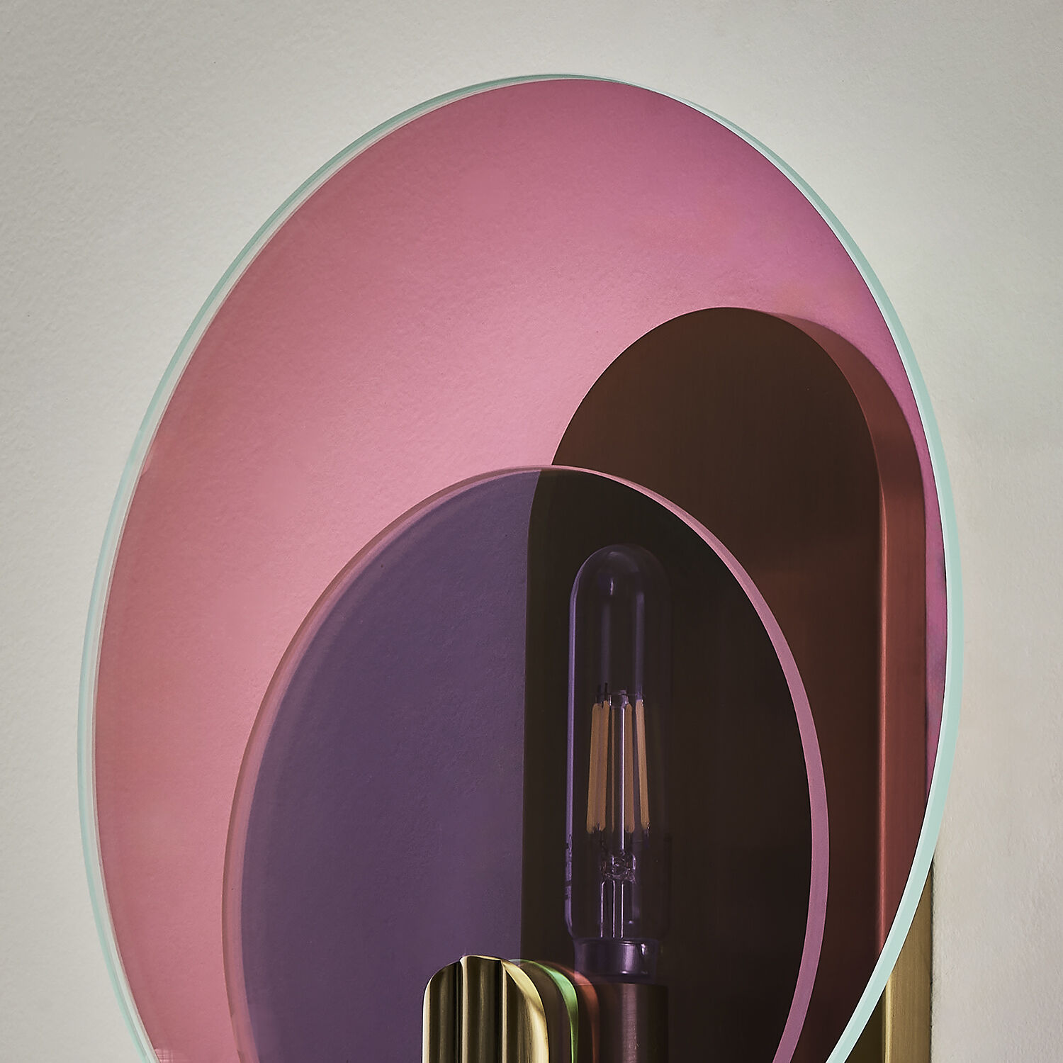 Optics 1 Light 11 inch Winter Brass ADA Wall Sconce Wall Light