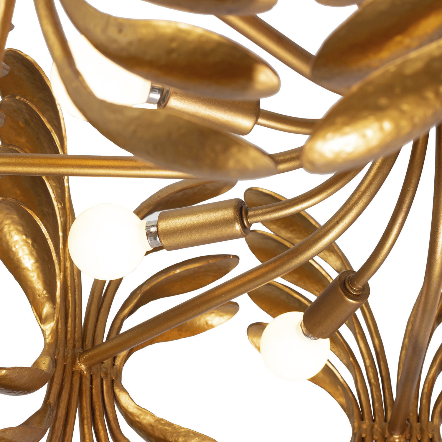 Botanica 8 Light 28 inch Warm Gold Pendant Chandelier Ceiling Light