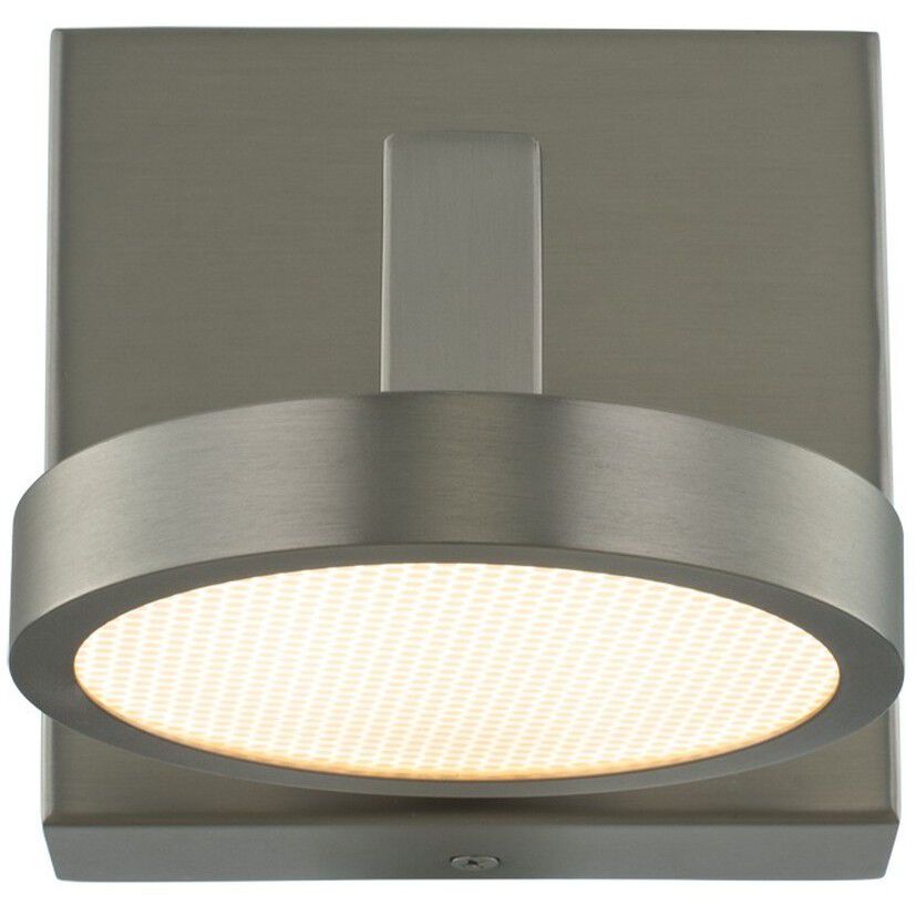 Eaton LED 7 inch Satin Nickel Bath Vanity Light Wall Light