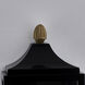 Midsummer 2 Light 34 inch Matte Black Outdoor Wall Sconce