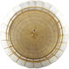 Samal 4 Light 20 inch Oxidized Gold Leaf Convertible Pendant Ceiling Light