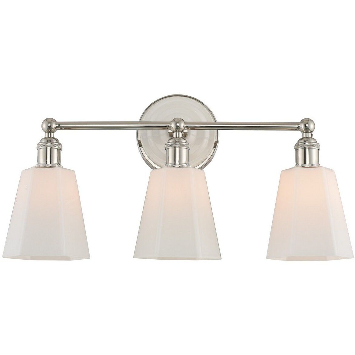 Greenwich 3 Light 20 inch Polished Nickel Bath Vanity Light Wall Light