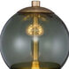 Demi 6.5 inch Winter Brass Wall Sconce Wall Light
