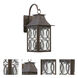 Monterey 3 Light 26 inch Aged Bronze Outdoor Wall Sconce
