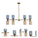 Azul Island Light Ceiling Light in Aged Gold