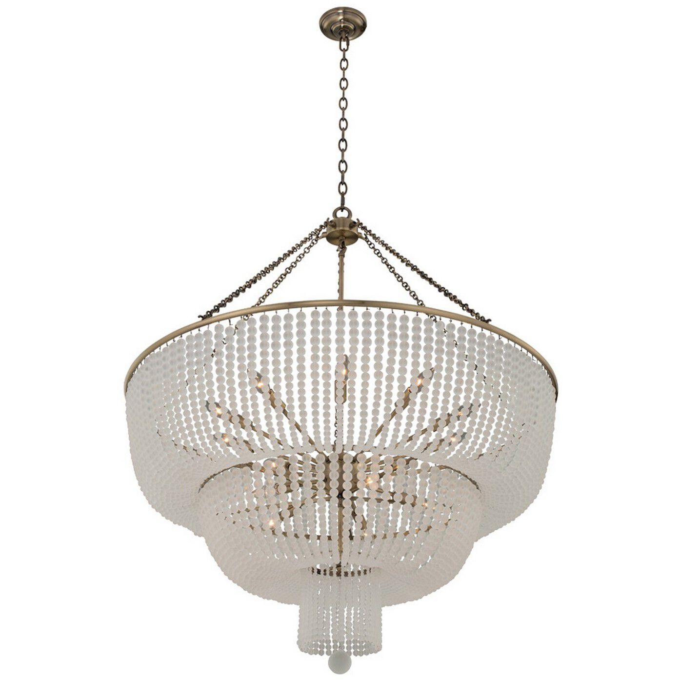 Esperanza 15 Light 39 inch Brushed Champagne Gold Pendant Chandelier Ceiling Light