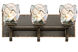 Penrith 3 Light 19 inch Antique Copper Bath Light Wall Light