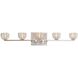 Bianco LED 32 inch Polished Nickel Bath Vanity Wall Light