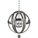 Sharlow 6 Light 25 inch Chrome Pendant Ceiling Light