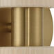 Harlowe Wall Sconce Wall Light in Winter Brass
