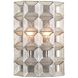 Prado Wall Sconce Wall Light in Oxidized Silver Leaf
