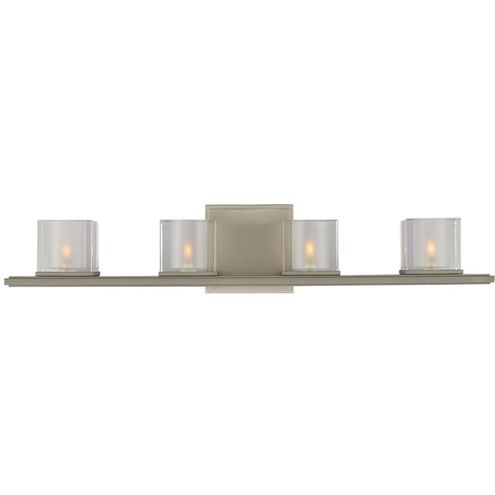 Naples LED 26.5 inch Satin Nickel Bath Vanity Wall Light