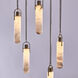 Flint Additions 24 inch Winter Brass Pendant Ceiling Light