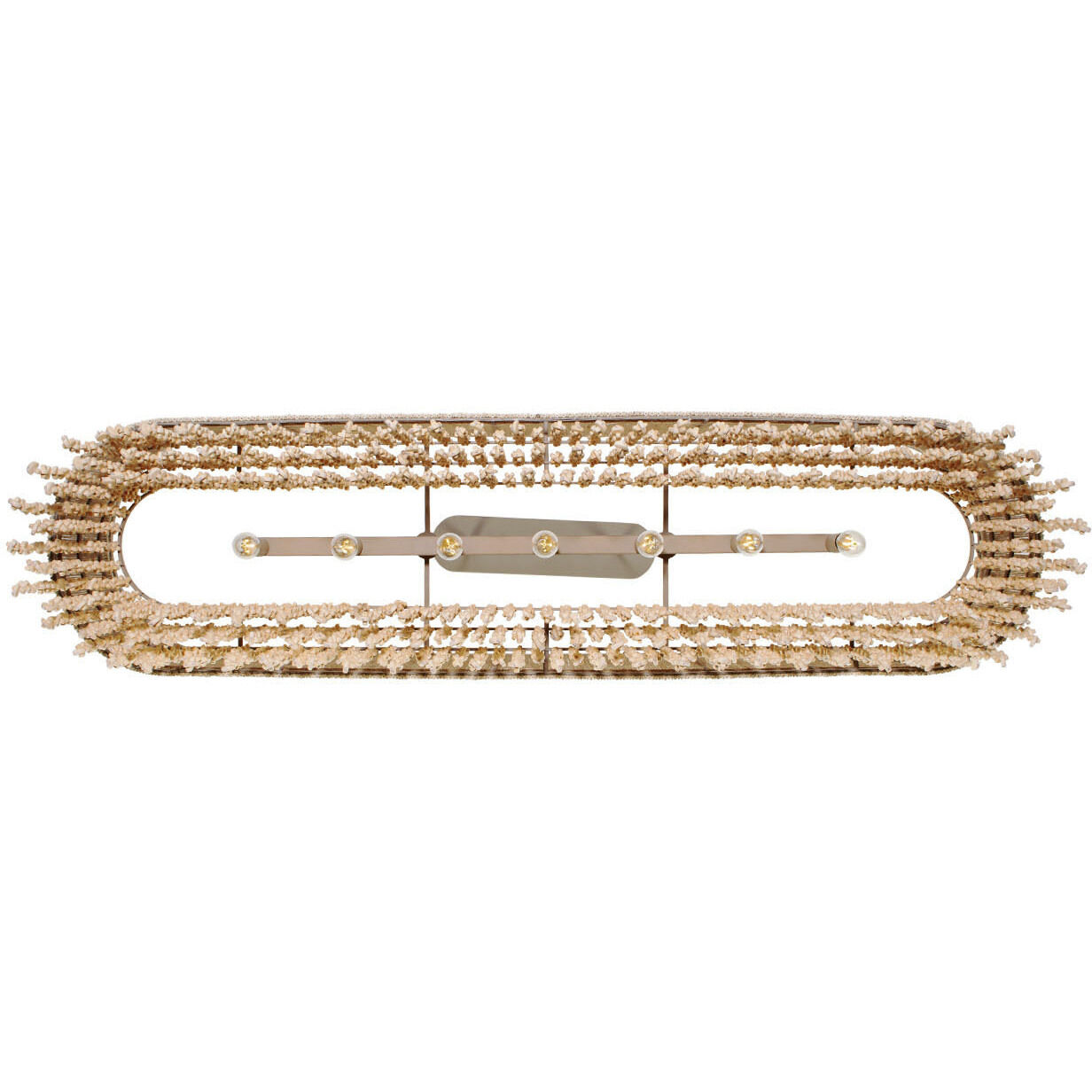 Naturale Island Light Ceiling Light in Jute