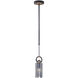 Foster 1 Light 5.5 inch Grecian Bronze Mini Pendant Ceiling Light