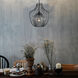 Emilia 1 Light 12 inch Chemical Stainless Steel Pendant Ceiling Light
