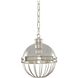 Montauk 1 Light 9 inch Polished Nickel Pendant Ceiling Light