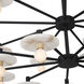 Discus 18 Light 42 inch Matte Black Pendant Ceiling Light