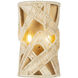 Soga Wall Sconce Wall Light in Modern Gold And White