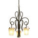 Tribecca 3 Light 26 inch Antique Copper Chandelier Ceiling Light in ANTQ
