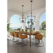 Sutter 6 Light 44 inch Warm Silver Island Light Ceiling Light