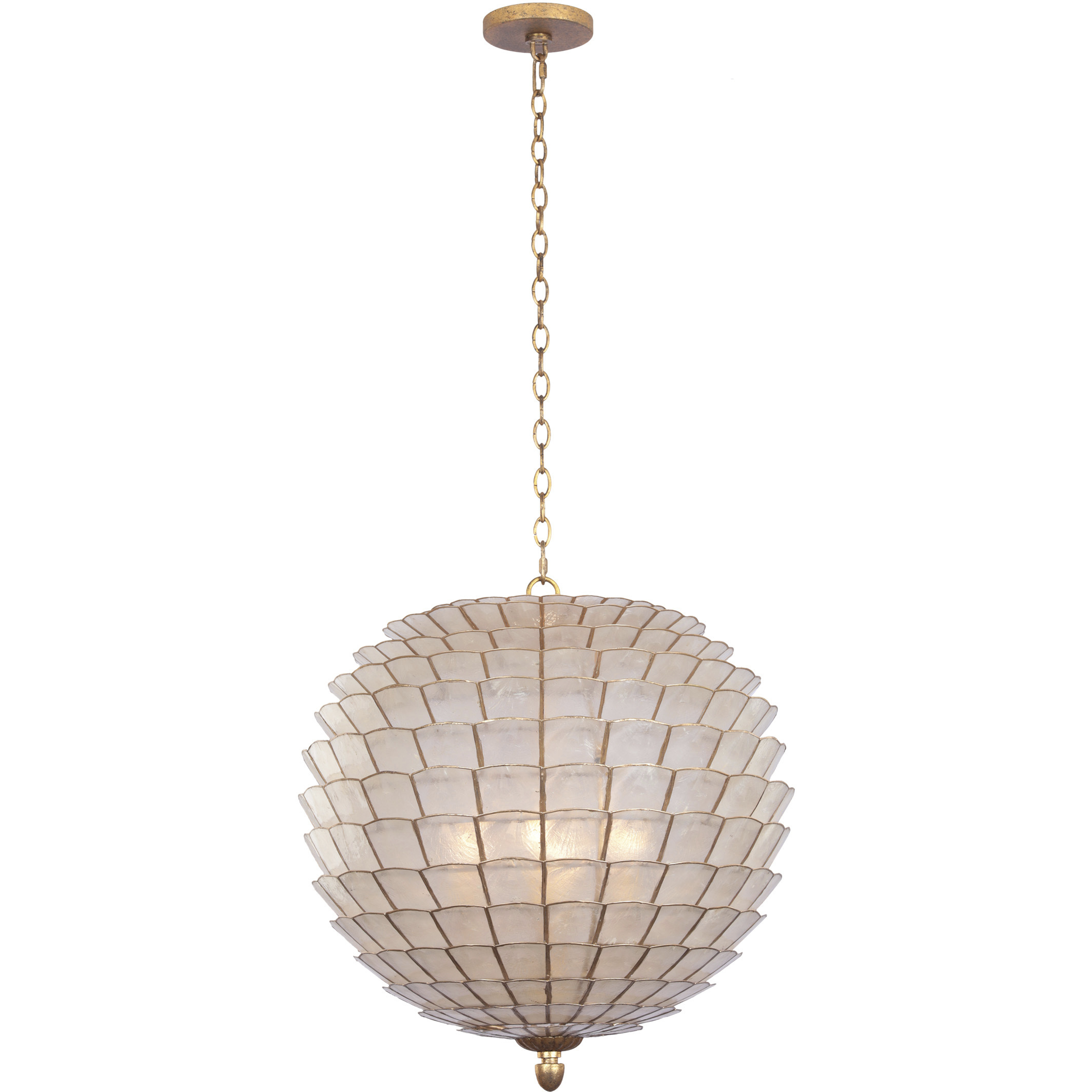 Kalco 515155OL Samal 4 Light 21 inch Oxidized Gold Leaf Kalco 515155OL Samal 4 Light 21 inch Oxidized Gold Leaf