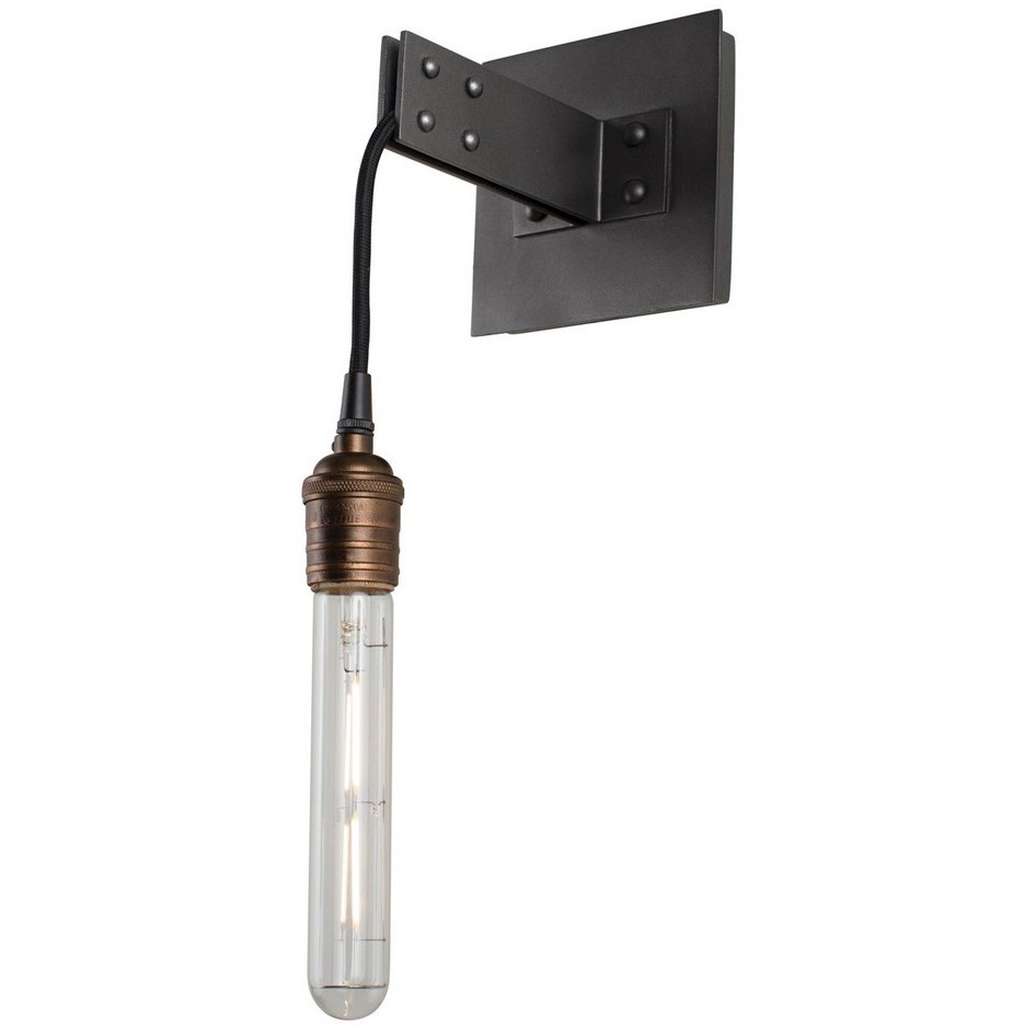 Stuyvesant Wall Sconce Wall Light in Matte Gun Metal