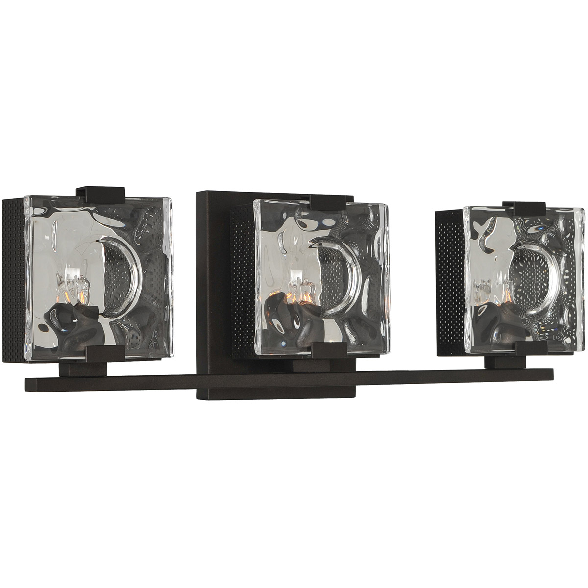 Norwalk 3 Light 18.5 inch Bronze Vanity Light Wall Light