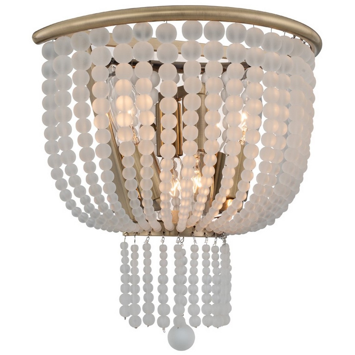Esperanza Wall Sconce Wall Light in Brushed Champagne Gold