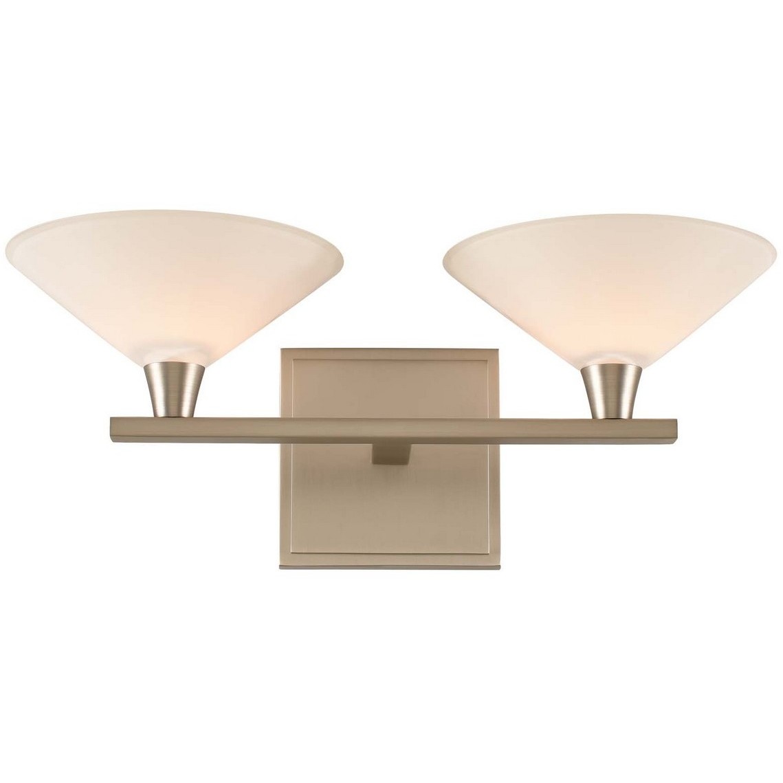 Galvaston LED 15 inch Satin Nickel Bath Vanity Light Wall Light