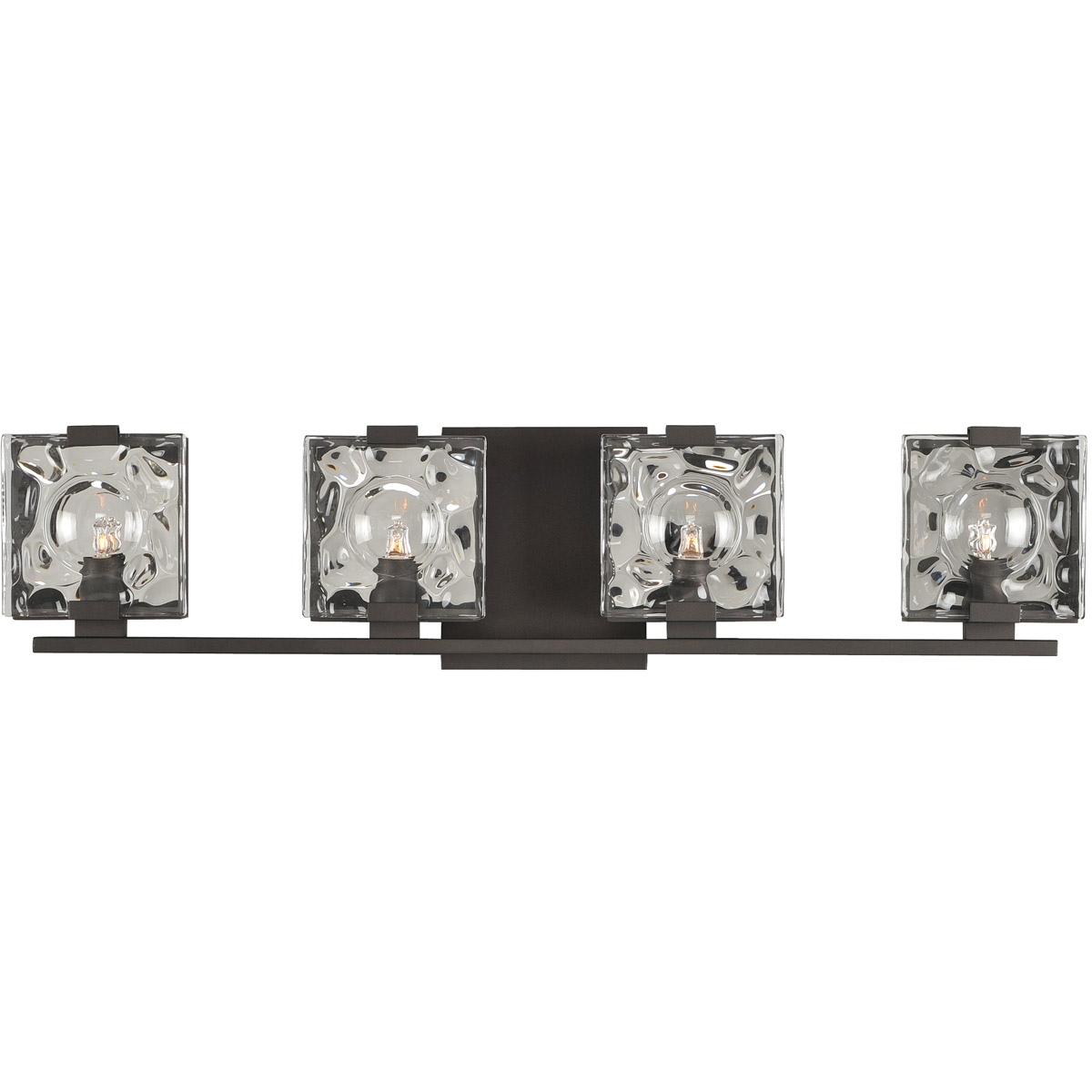 Norwalk 4 Light 25.5 inch Bronze Vanity Light Wall Light