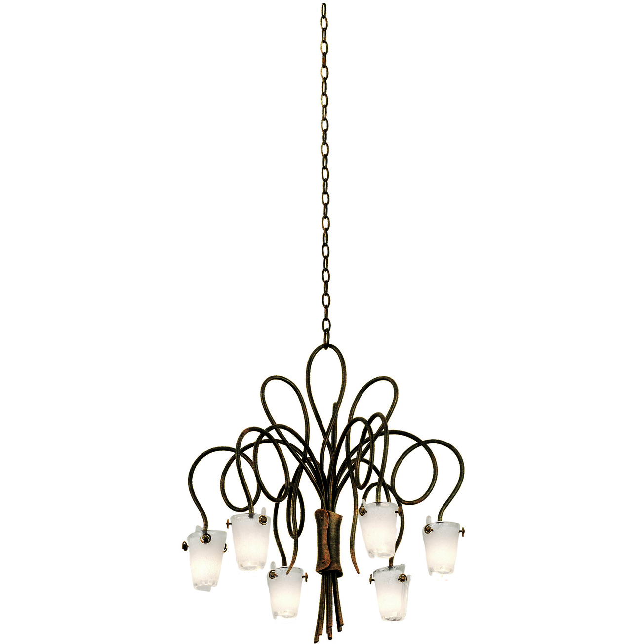Tribecca 6 Light 25 inch Antique Copper Chandelier Ceiling Light in ANTQ