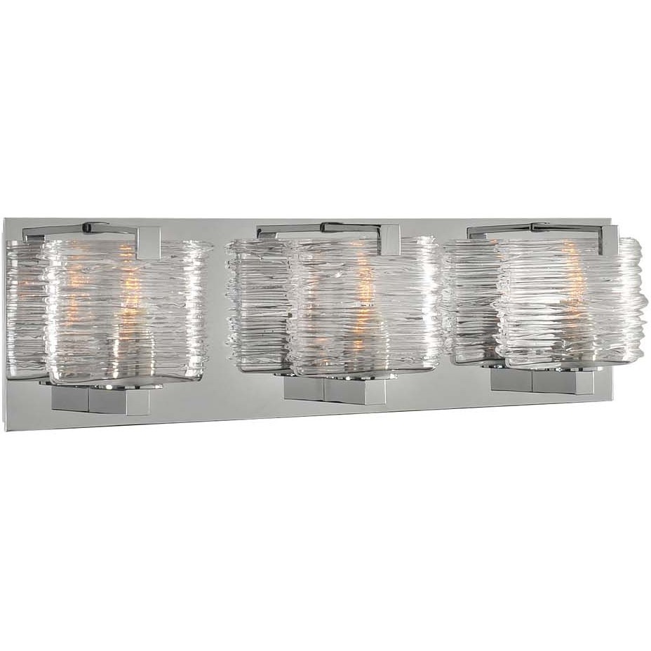 South Bay LED 19 inch Chrome Bath Vanity Light Wall Light