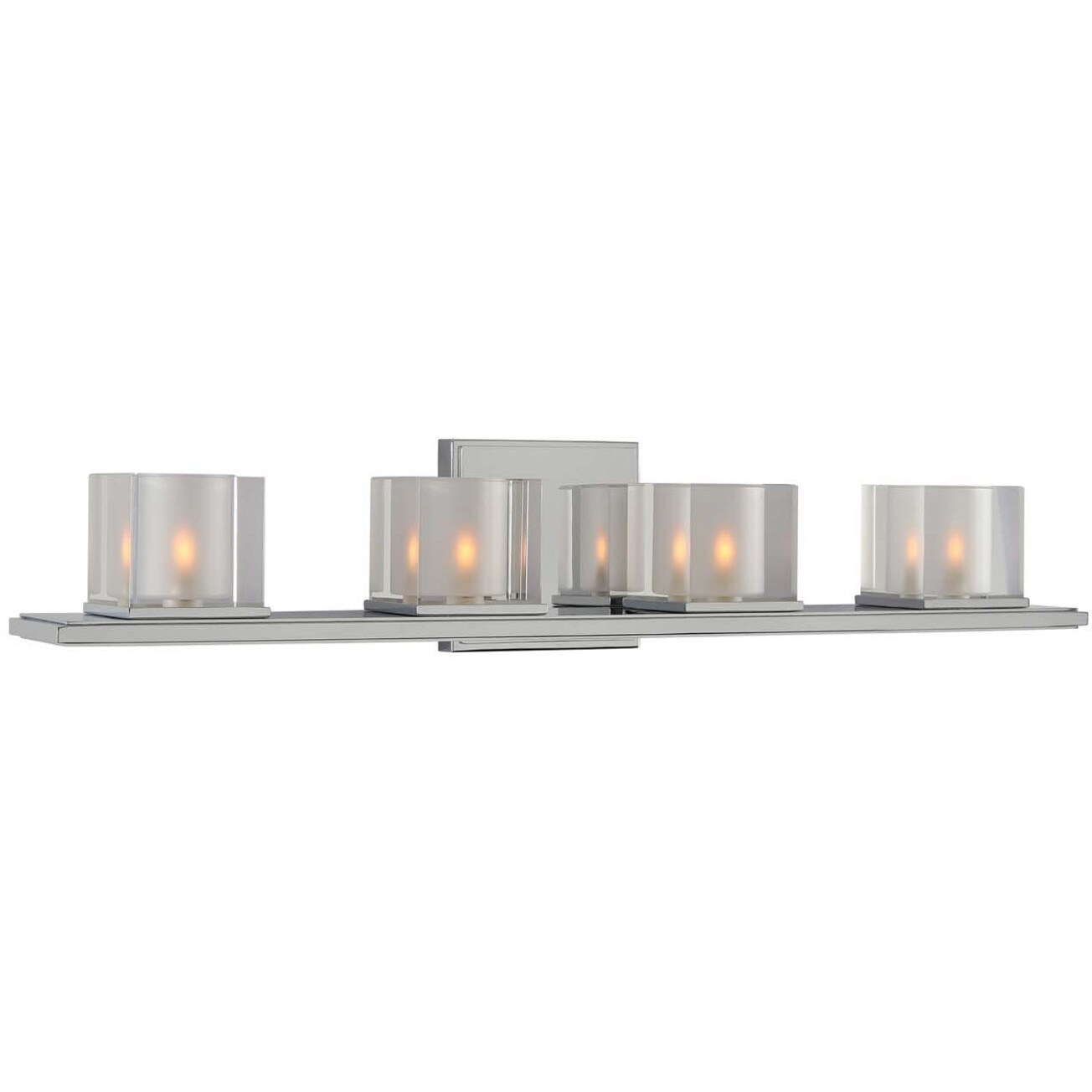 Naples LED 27 inch Chrome Bath Light Wall Light
