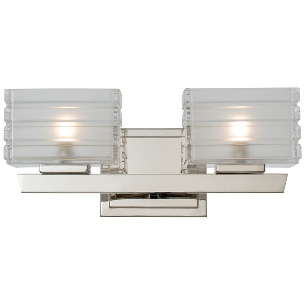 Victoria LED 15 inch Polished Nickel Bath Vanity Light Wall Light