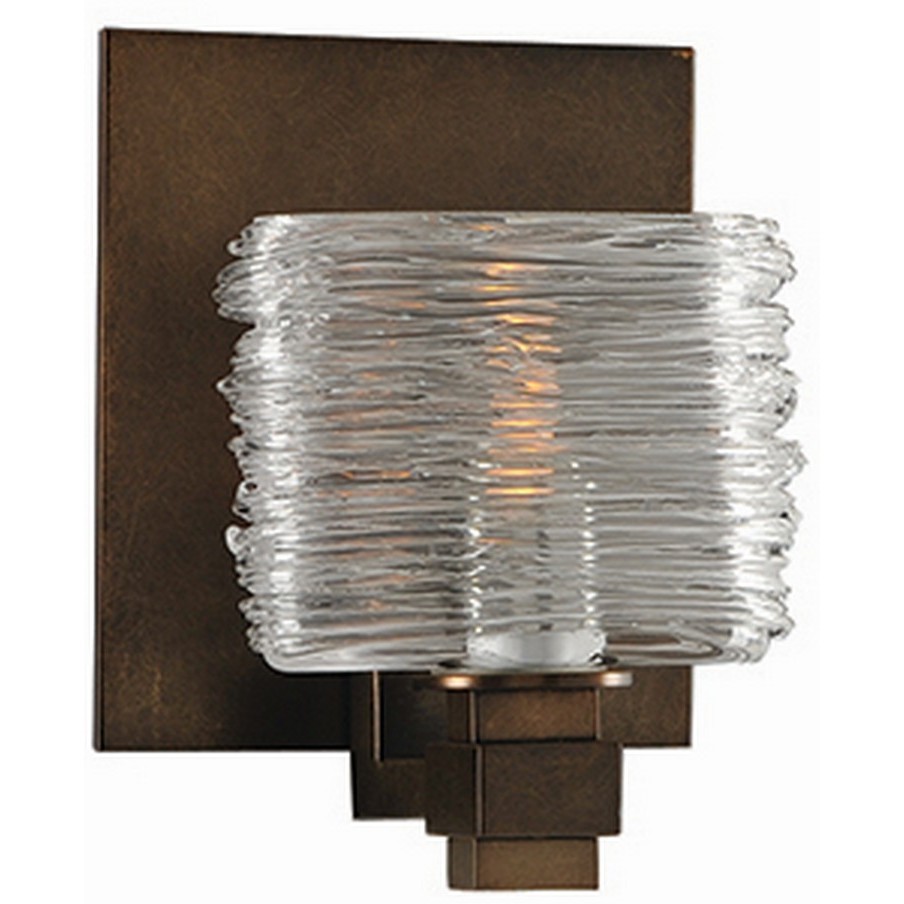 Clearwater LED 5 inch Vintage Bronze Bath Vanity Light Wall Light