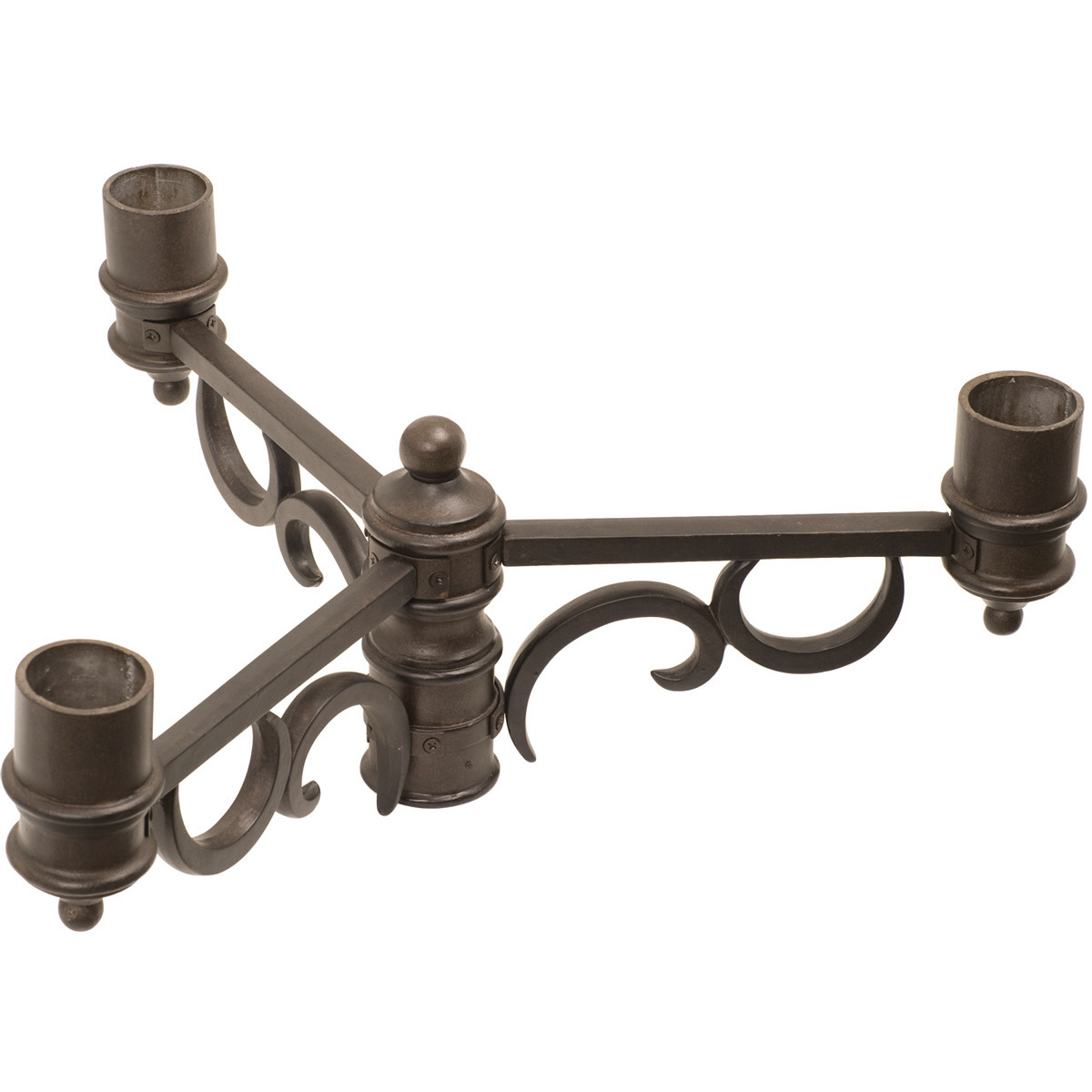 Outdoor 11 inch Walnut Outdoor Post Mount