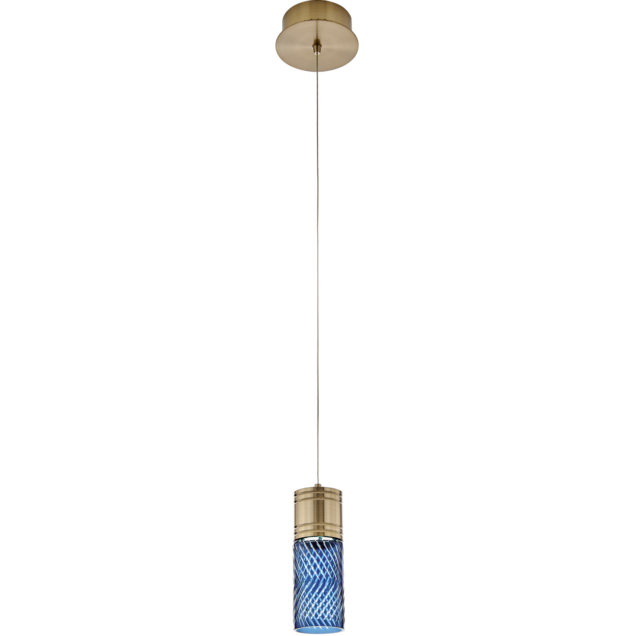 Kiriko LED 6 inch Winter Brass Pendant Ceiling Light