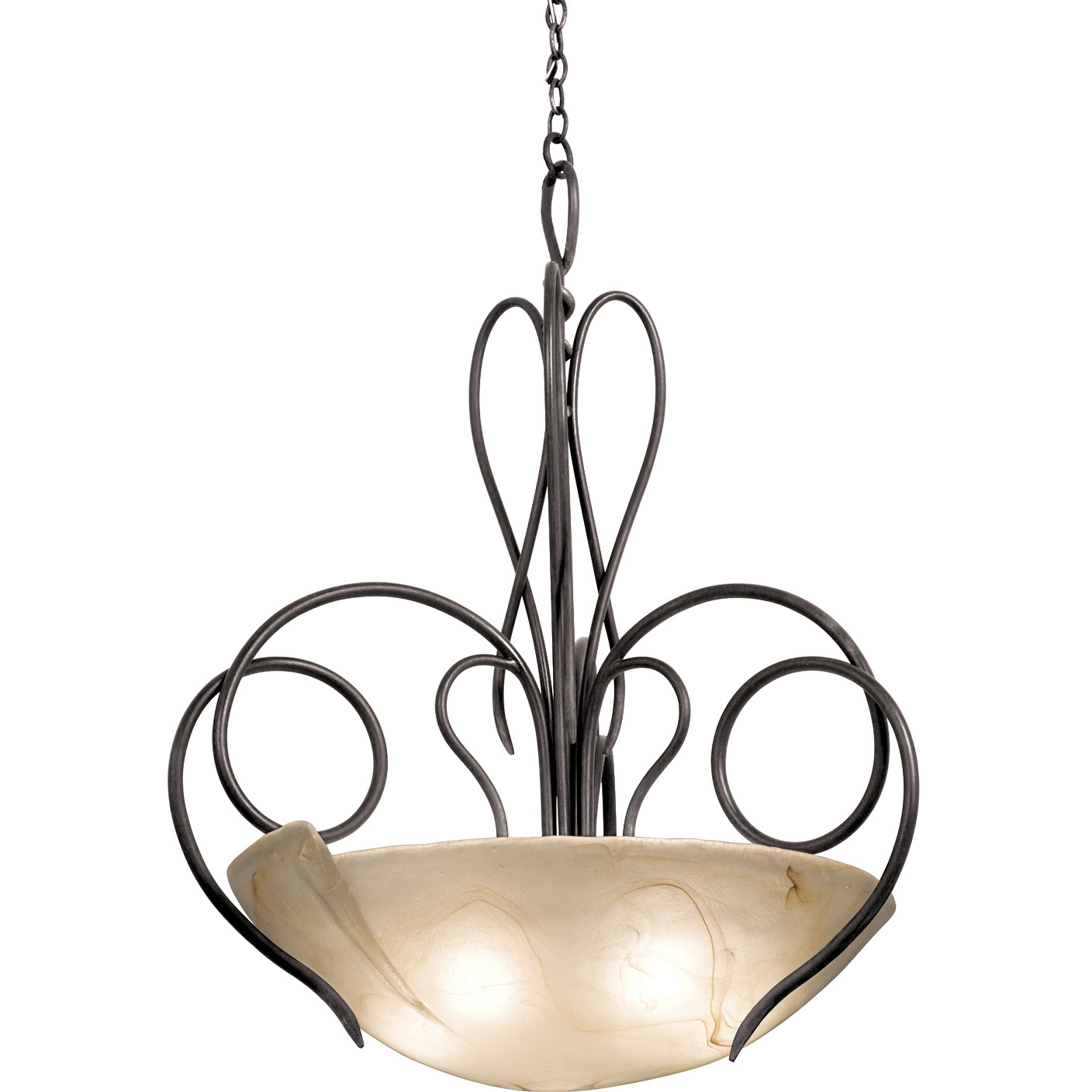 Tribecca 5 Light 34 inch Tuscan Sun Pendant Ceiling Light